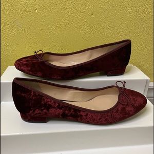 Vince Camuto Velvet Ballarenia Shoes w/ Bow!!